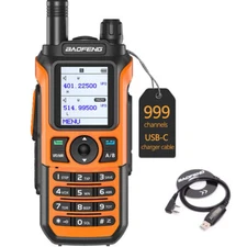 BaoFeng UV-21 Pro V2 Dual Band Ham Two Way Radios Kit Lot Long Range Up to UV-5R