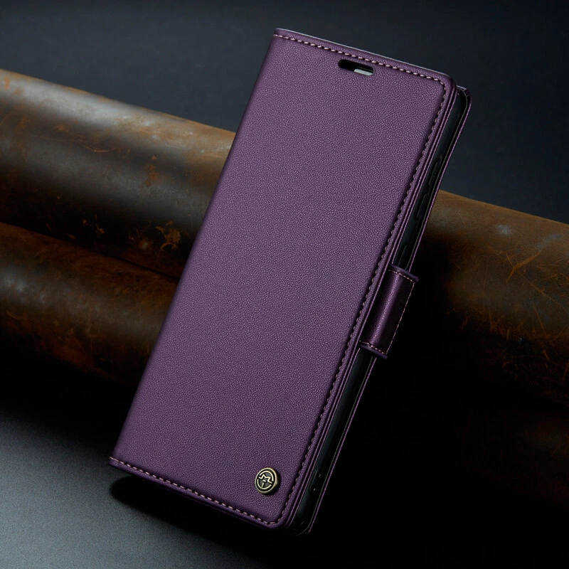 Leather Wallet Case for Xiaomi Mi 12/12T/11T/10T Pro/11 Lite Card Flip Cover - Image 3 of 4