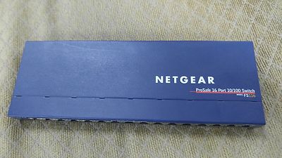 NETGEAR PROSAFE FS116 - Switch 16 Ports 10/100, Modèle FS116, Occasion Fonctionnel