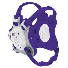 Cliff Keen Tornado Wrestling Headgear Trans Purple Lightweight with Air Vents