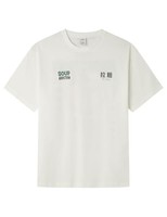 Herren T-Shirt Springfield Ramen Ss Graphic Elfenbein M 100% Baumwolle