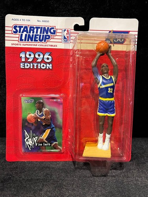 #ad #ad 1996 NBA Joe Smith Starting Lineup Action Figure #155 ROOKIE Edition $5.99
