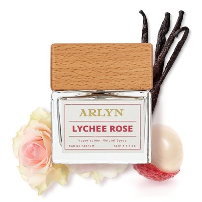 Arlyn Lychee Rose Eau De Parfum Long-Lasting Perfume For Women, Made in US 50 ml
