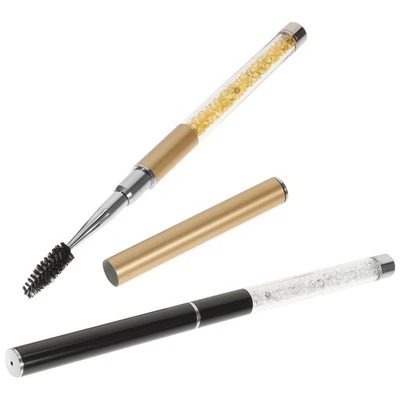 2Pcs Lash Brushes for Eyelash Extensions Brow Spoolies Assorted Colors - Image 1 of 4