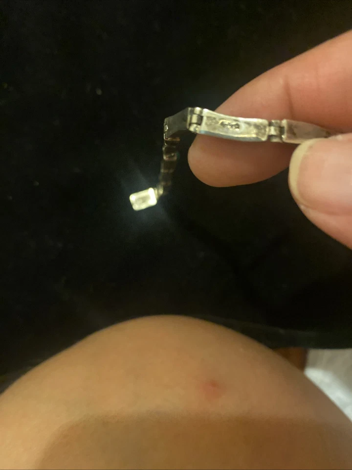 Sterling Silver Malachite And Tiger’s Eye Bracelet - Image 3 of 4