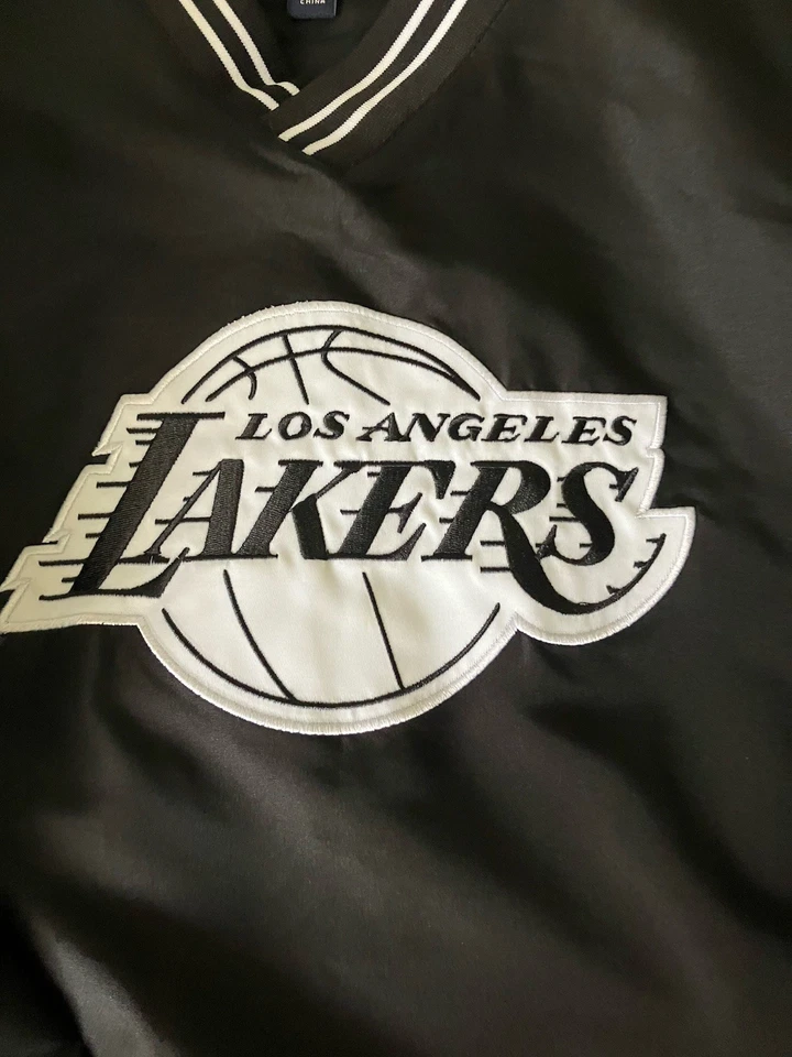 Los Angeles Lakers GIII Por Carl Banks Pullover Rompevientos Chaqueta Para Hombres XXL Nuevo Foto 2 de 4