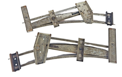 Hornby Spur O PR2 PL2 Weichen Paare rechts links Uhrwerk 2 Fuß Radius verpackt.
