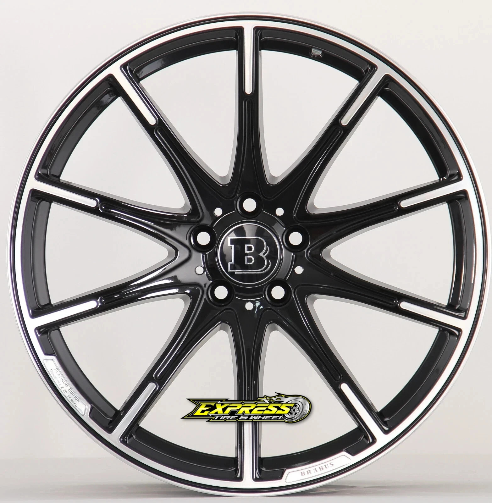 20" RIMS BRABUS FIT MERCEDES S E CLASS S600 S580 S560 S550 S500 WHEELS SET OF 4