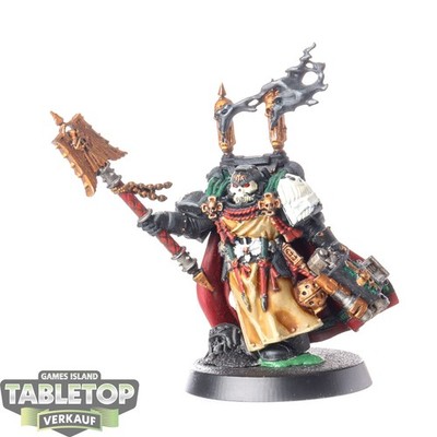 Dark Angels - Dark Angels Interrogator-Chaplain classic - bemalt