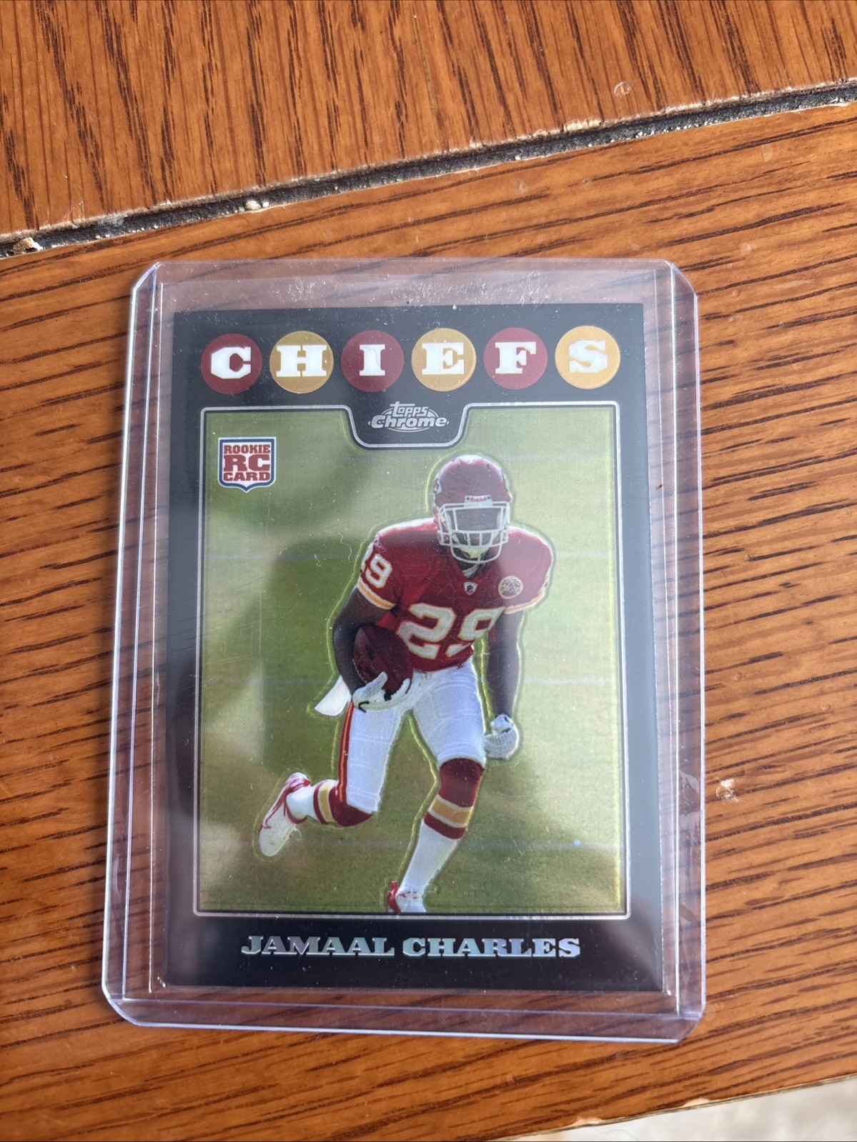 2008 Topps Chrome - Jamaal Charles #TC185 Refractor (RC)