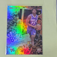 2025-26 NBA Hoops VJ Edgecombe Rc The Buzz Orange Hoops Parallel 