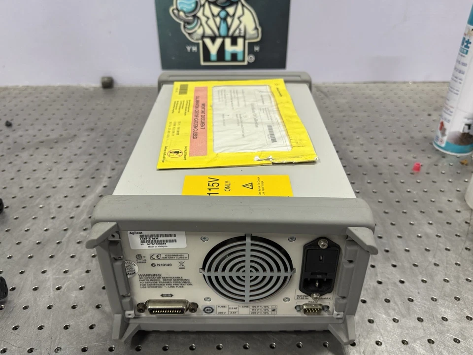 Agilent E3631A Triple Output DC Power Supply – Tested Voltages, 6V/±25V, As-Is - Image 4 of 4