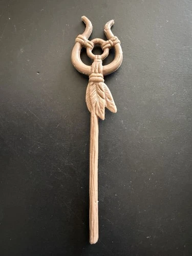 Vintage Kenner Star Wars EWOKS Cartoon Logray Staff Accessory AUTHENTIC 1985