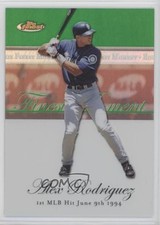 2007 Topps Finest Rookie Moments Green Refractor /199 Alex Rodriguez 0qc2