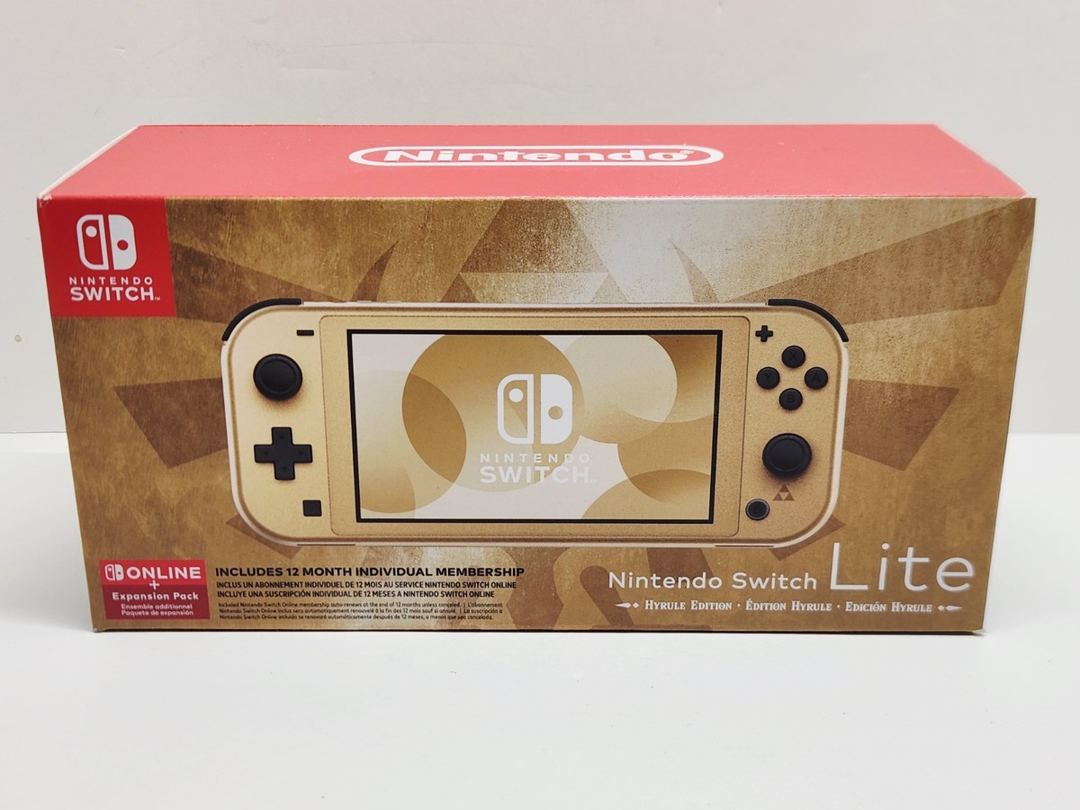 Nintendo Switch Lite: Hyrule Edition Brand NEW Factory SEALED