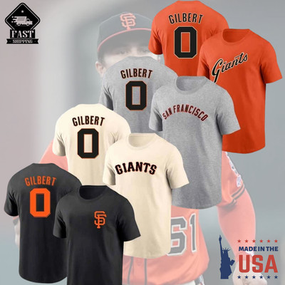 HOT NEW! Drew Gilbert #0 San Francisco 2026 Name & Number Player Fans Gift