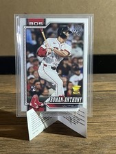 Topps 2026 Series 1 Roman Anthony Rookie #189 Player Number Variation Red Sox