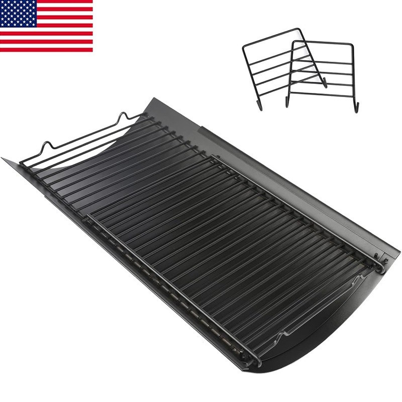 23"- 35" Adjustable Ash Pan Chargriller Charcoal Grill Durab