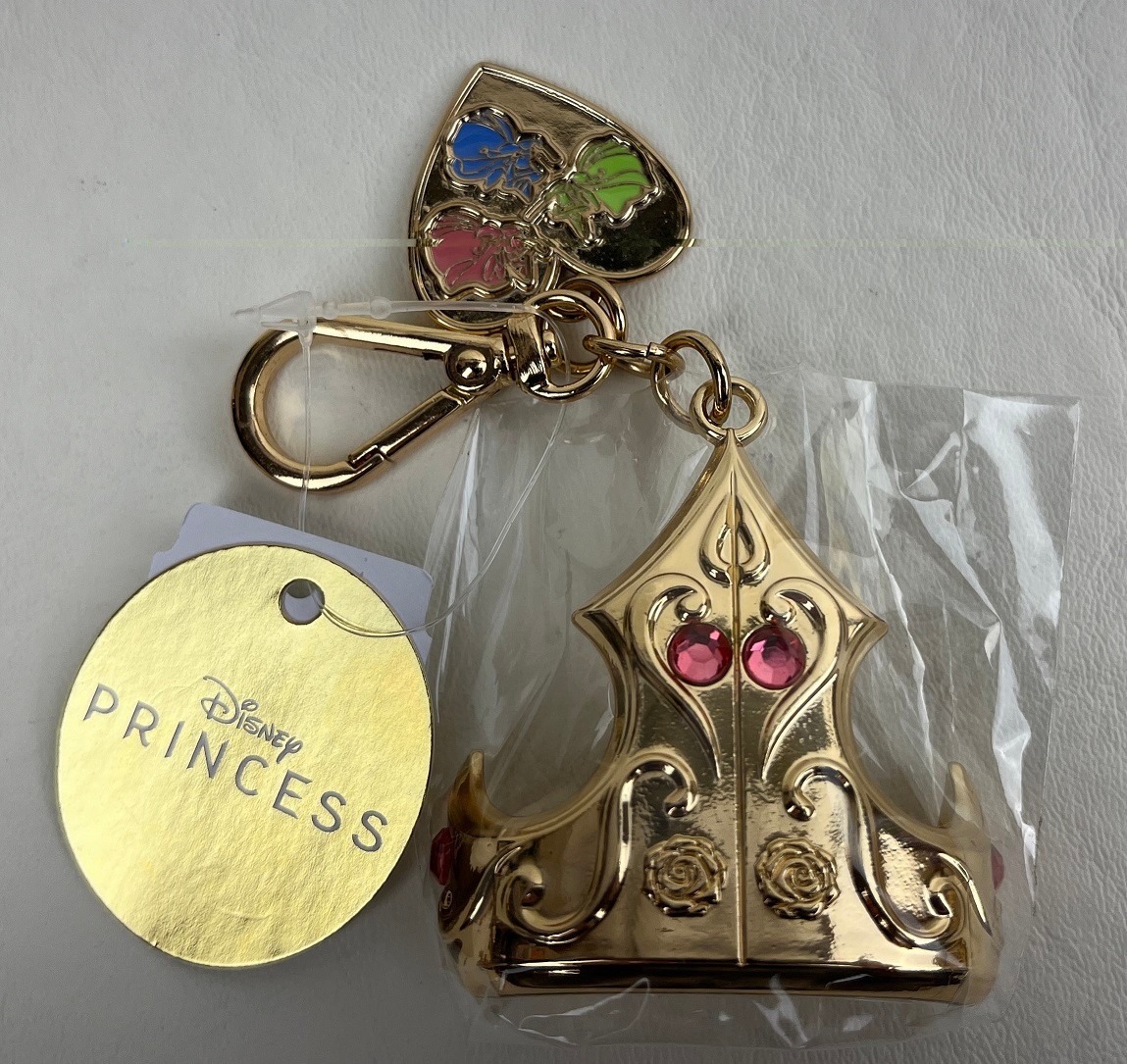 ディズニー オーロラ姫 Bath&BodyWorks ハンドサニタイザーホルダー Bath & Body Works Disney Princess Aurora Crown Keychain Hand