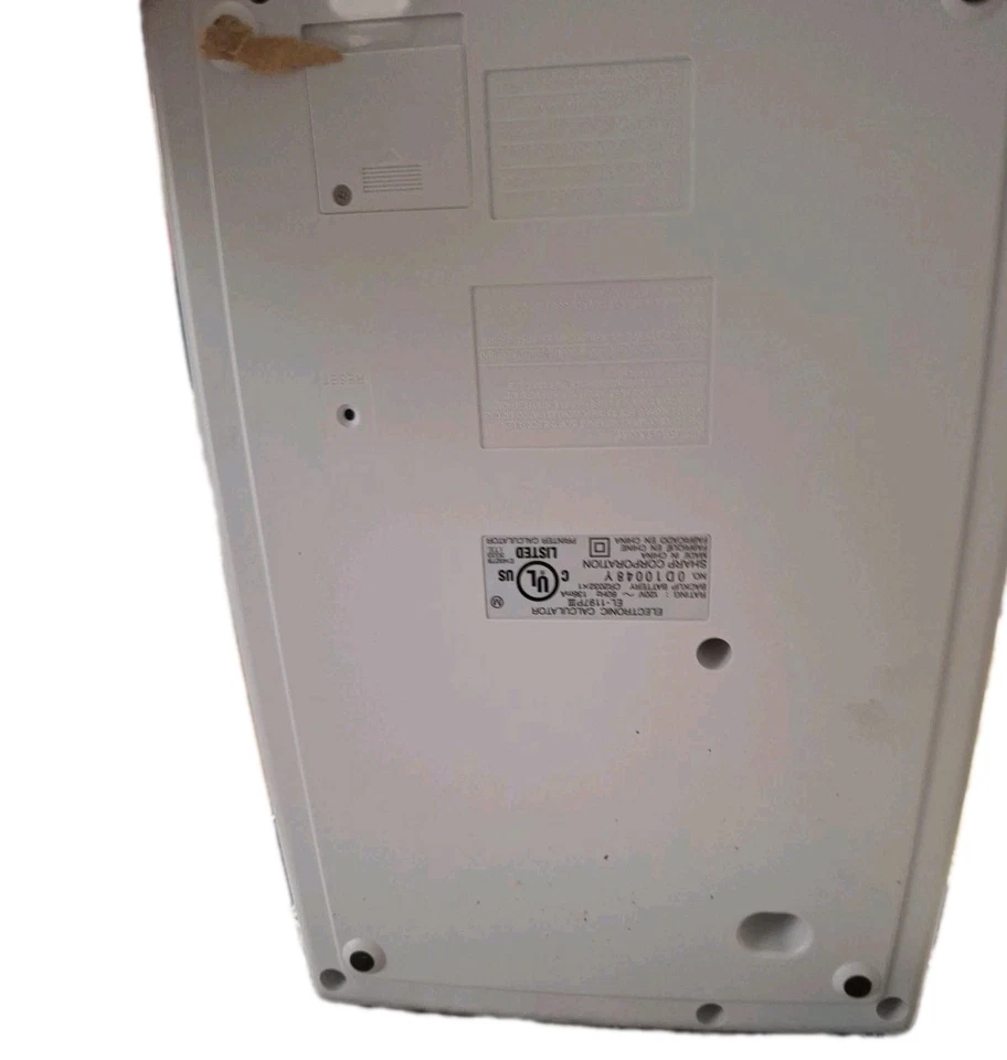 Calculadora de impresión electrónica nítida 2 colores EL-1197P III pantalla grande de 12 dígitos Foto 4 de 4