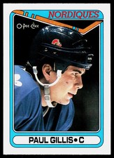 1990-91 O-Pee-Chee Paul Gillis #22 Quebec Nordiques