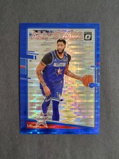 2020-21 Panini Donruss Optic All-Stars Blue Pulsar Prizm Anthony Davis #3 