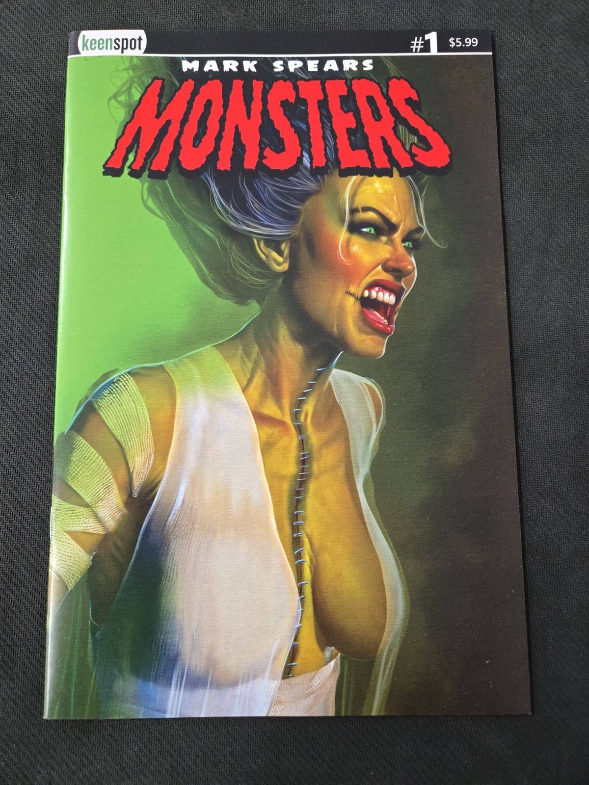 Mark Spears MONSTERS #1 (1st Print) Cover E Bridezilla Nice Copy