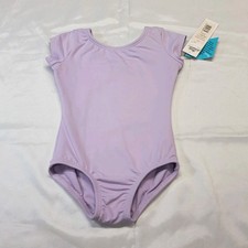 Body Wrappers ProWEAR Girls Cap Sleeve Ballet Cut Leotard Lilac SZ. 4-7 Child