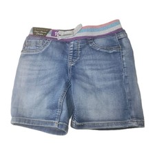 Vigoss Shorts Kids Girls 10 Denim Malibu Mid-Shorts Adjustable Waistband NWT