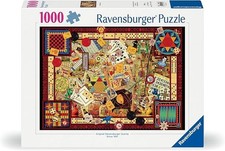 Ravensburger puzzle 1000 pcs. Item nr. 19406 Vintage Games. NEW