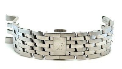 BREITLING Pilotband Stahl 20mm   Ref. 0522 B12   für Chronomat (43)