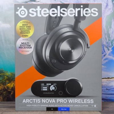 SteelSeries Arctis Nova Pro Wireless Gaming Headset PS5 PC ANC Schwarz OVP