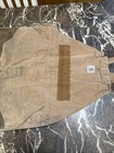 Carhartt Overalls Mens Bib Workwear Made in USA 44X30 — photo 6
