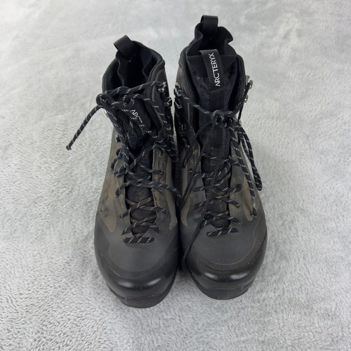 Arc'teryx Black and Brown Hiking Men's Boots Size 8 US - Picture 12 of 16