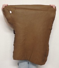 Buffalo Leather Hide -Full Grain- Saddle- 5-7 oz - 7.5 Square Feet