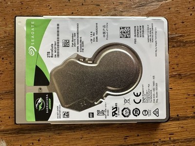 Seagate BarraCuda 2TB 2.5'' SATA Laptop HDD ST2000LM015 5400RPM 2E8174-500