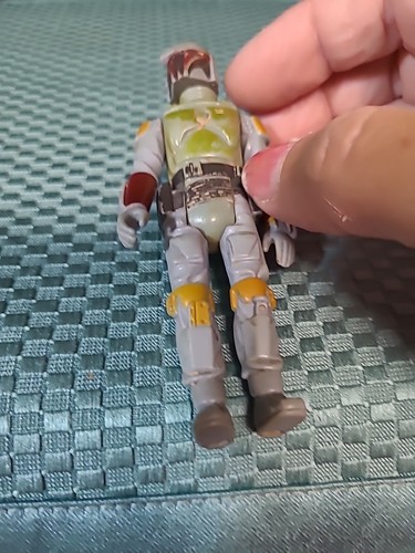 1979 ACTION FIGURE GREY WITH GREEN AND RED ROCKET ON BACK - Picture 12 of 12