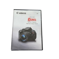 Canon DVD EOS Rebel Digital Cameras Tutorial Guide and Instructional Video