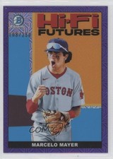 2022 Bowman Hi-Fi Futures Mega Box Purple Mojo Refractor /250 Marcelo Mayer 1bk5