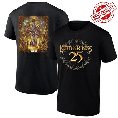 The Lord Of The Rings 25th Anniversary 2001-2026 T-shirt S-5XL Full Size Tee