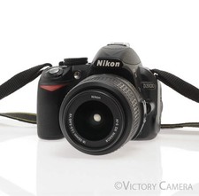 Nikon D3100 Digital Camera w/ 18-55mm Lens 5400 Shots EXC 