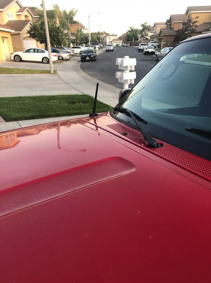 Mástil de antena de goma negro corto de 7" radio AM/FM para Mazda B2300-4000 1994-2010 Foto 3 de 4