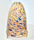 Art Glass Pendant Lamp Shade Murano-Style Confetti Swirl Multicolor 8.25-Inch — photo 1