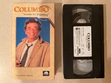 Columbo - Suitable for Framing (VHS, 1993) Peter Falk