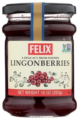Felix Lingonberries - 10 Ounces (Pack of 2) 10 Ounce 