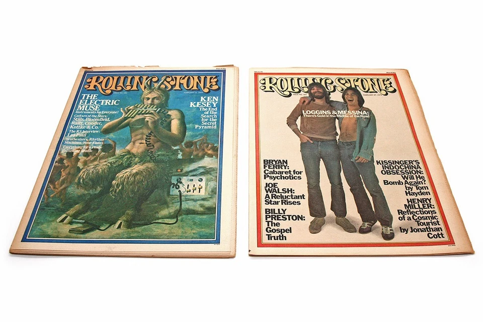 Lot of 1975 (Incomplete) Various "Rolling Stone" Magazines (19), Straight Arrow - Imagem 3 de 4
