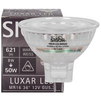 Led-Reflektorlampe Luxar Glas Dimmbar MR16 GU5 Spot Dim GU53 Sigor 5140801