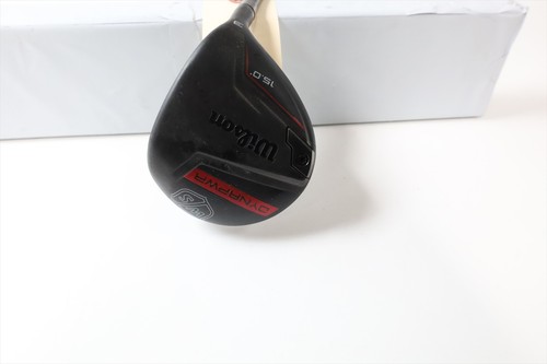 Wilson Dynapower 15° 3 Fairway Wood Extra Stiff Flex Even Flow Riptide 70 Good