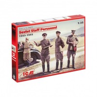ICM - Soviet Staff Personnel (1943-1945) - 1:35 - 4 Figuren