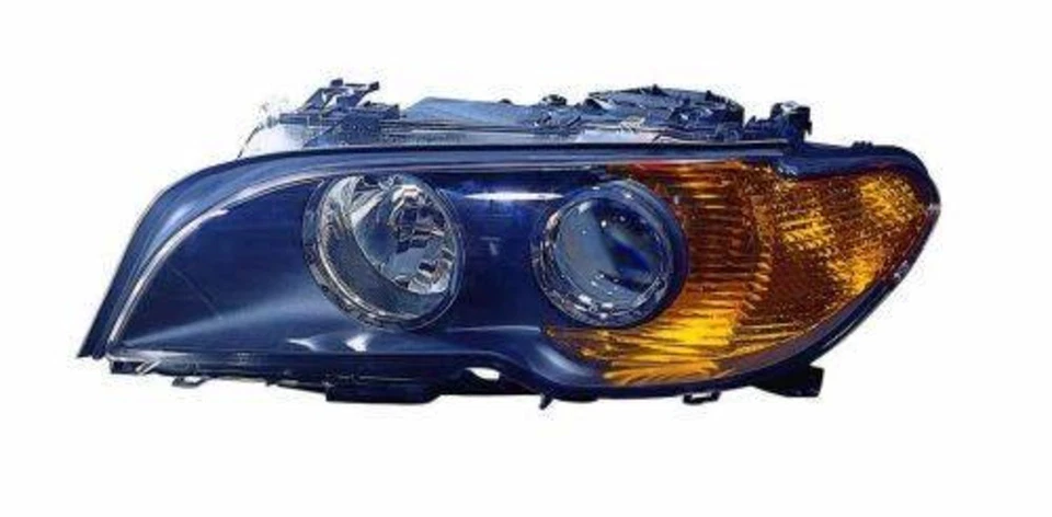 Headlight Left Black For BMW E46 99-2005 63126935715 - Imagem 2 de 2